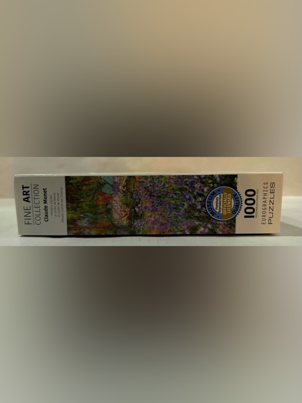Eurographics Monet's Garden 1000 Piece Puzzle Fine Art Collection - Picture 4 of 7